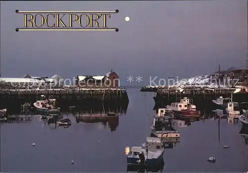 Rockport Massachusetts Hafen Kat. Rockport