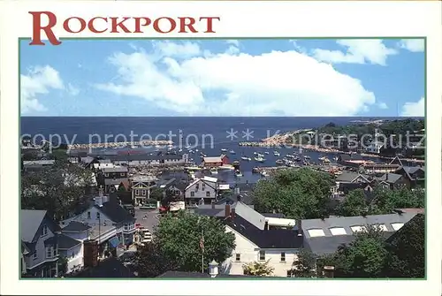 Rockport Massachusetts Teilansicht  Kat. Rockport