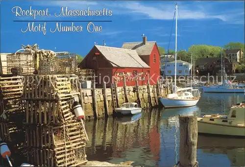 Rockport Massachusetts Motif Number One Kat. Rockport