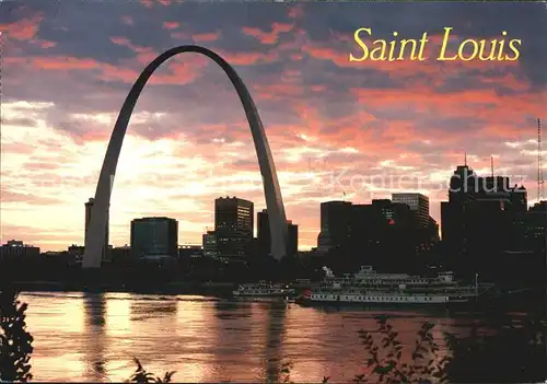 Saint Louis Missouri Sunset Kat. United States