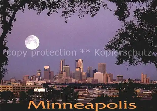 Minneapolis Minnesota Skyline Kat. Minneapolis