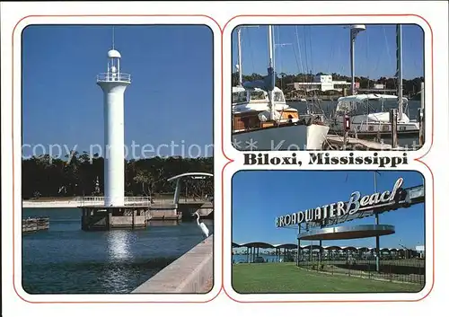 Biloxi Hafen Leuchtturm Kat. Biloxi