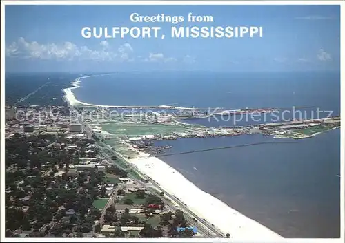 Gulfport Fliegeraufnahme Kat. Gulfport