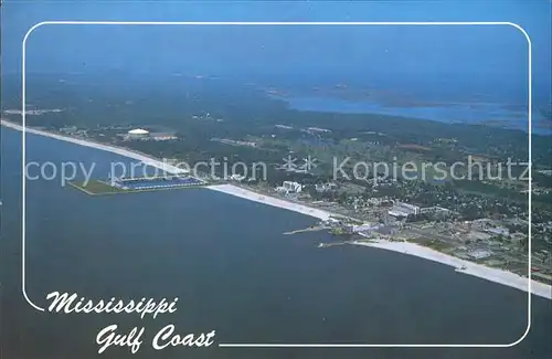 Mississippi State Fliegeraufnahme Gulf Coast Kat. Mississippi State