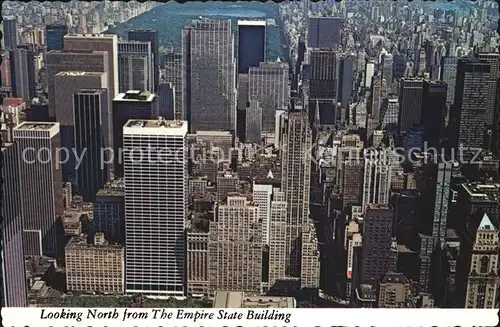 New York City Blick vom Empire Stade Building