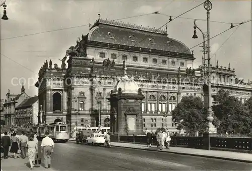 Praha Prahy Prague Nationaltheater  Kat. Praha
