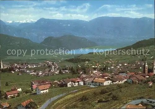 Caldaro Kaltern Panorama Kat. Kaltern am See Suedtirol