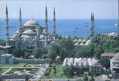 Istanbul Constantinopel Blaue Moschee Kat. Istanbul
