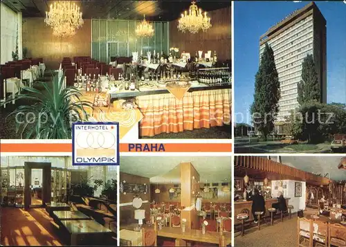 Praha Prahy Prague Interhotel Olympik Kat. Praha