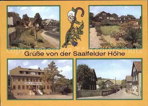 Saalfeld Saale Arnsgereuth Kleingeschwenda Hoheneiche Eyba Kat. Saalfeld