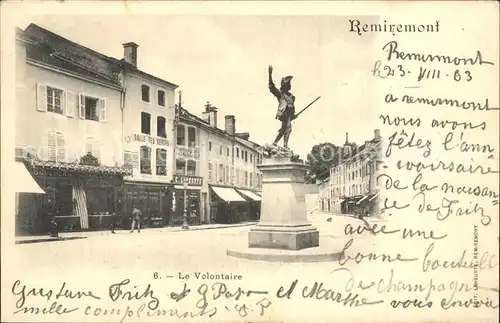 Remiremont Vosges Le Volontaire Kat. Remiremont