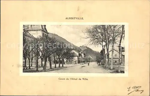 Albertville Savoie Hotel De Ville Kat. Albertville