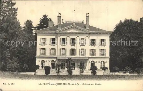 Jouarre Chateau du Conde Kat. Jouarre