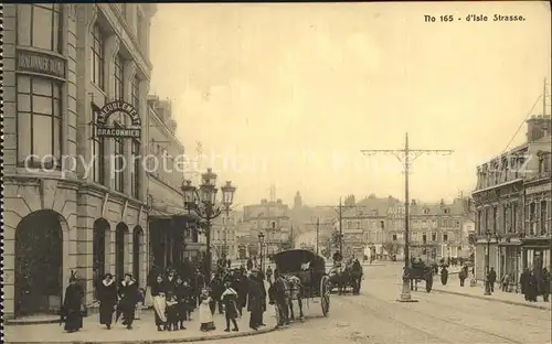 St Quentin Aisne d isle Strasse Kat. Saint Quentin