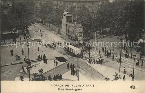 Paris Place Saint Augustin Kat. Paris