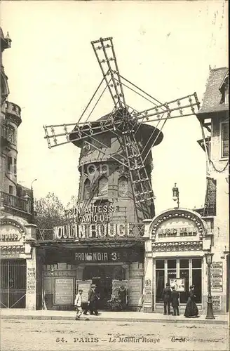 Paris Le Moulin Rouge Kat. Paris