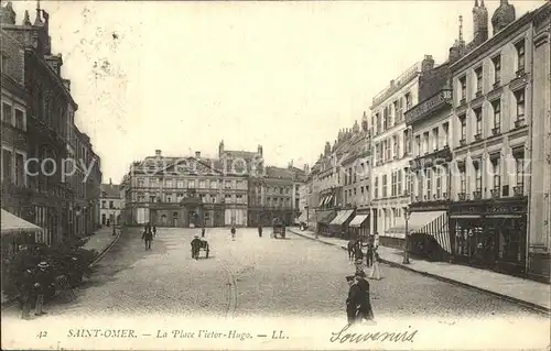 Saint Omer Pas de Calais e Place Victor Hugo Kat. Saint Omer