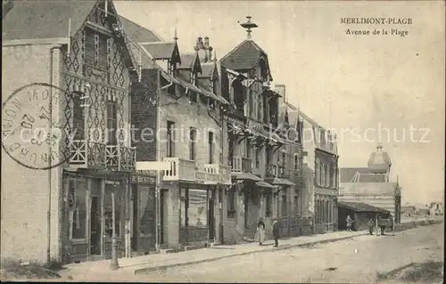 Merlimont Plage Avenue de la Plage Kat. Merlimont