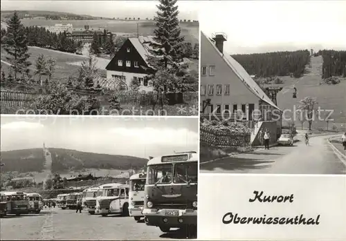 Oberwiesenthal Erzgebirge Ferienheim Aktivist Schwebebahn Talstation Kat. Oberwiesenthal