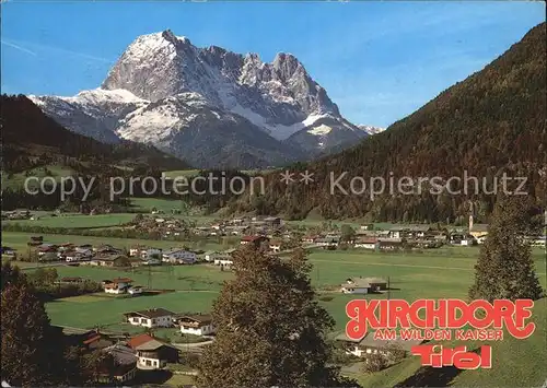Kirchdorf Tirol Wilder Kaiser Kat. Kirchdorf in Tirol Wilder Kaiser