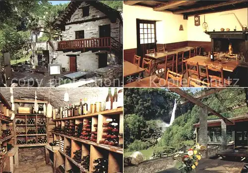 Foroglio Val Bavona Ristorante La Froda Kat. Lugano