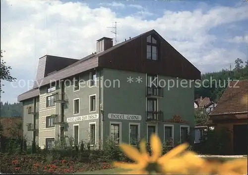 Mergelstetten Hotel Garni Zum Hirsch Kat. Heidenheim an der Brenz