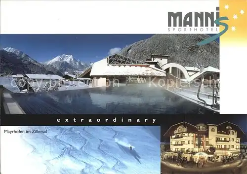 Mayrhofen Zillertal Sporthotel Manni Kat. Mayrhofen
