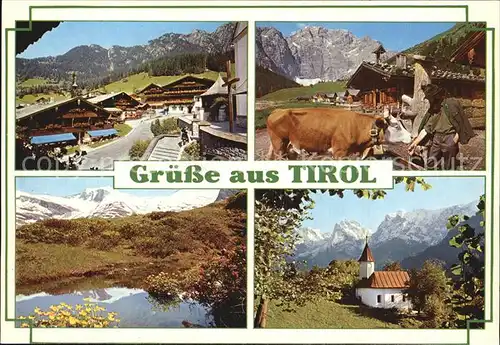 Tirol Region Panoramen Kirche  Kat. Innsbruck