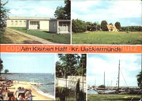 Ueckermuende Mecklenburg Vorpommern Grambin Urlaubersiedlung Haffjungfrau Ilona Moenkebude Kat. Ueckermuende