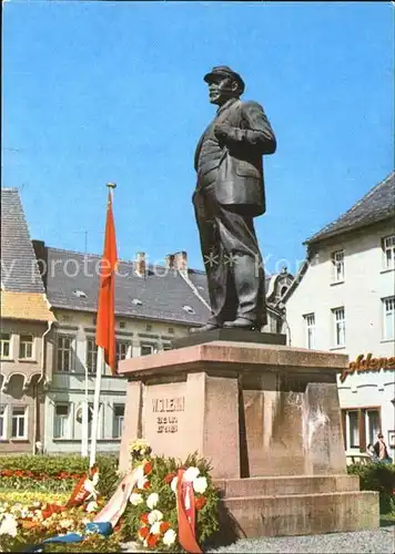 Eisleben Lutherstadt Lenindenkmal  Kat. Eisleben