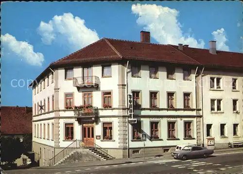 Bonndorf Schwarzwald Gasthof Sonne Kat. Bonndorf