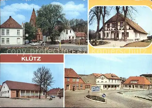 Kluetz Wismarsche Strasse Markt Ferienheim VEB DEFA  Kat. Kluetz