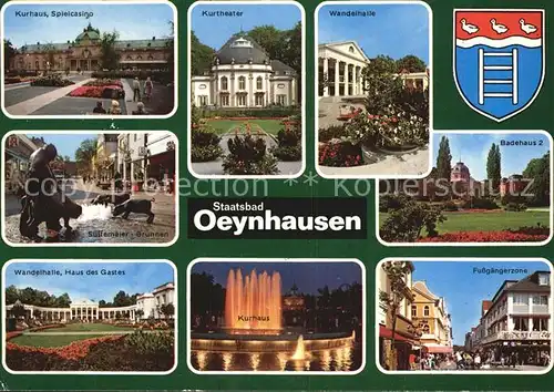 Oeynhausen Kurhaus Spielcasino Theater Wandelhalle  Kat. Nieheim