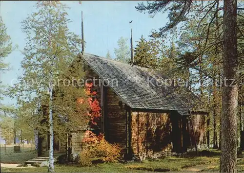 Sodankylae Alte Kirche Kat. Finnland