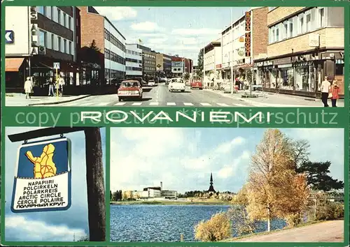 Rovaniemi Stadtansicht Kat. Rovaniemi