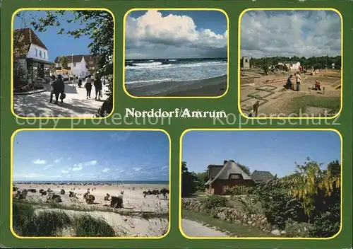 Norddorf Amrum Ansichten Kat. Norddorf