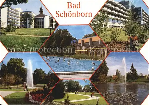 Bad Schoenborn Stadtansichten  Kat. Bad Schoenborn