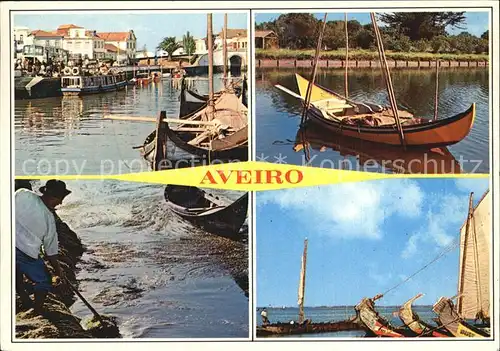 Aveiro Hafen Boote  Kat. Aveiro