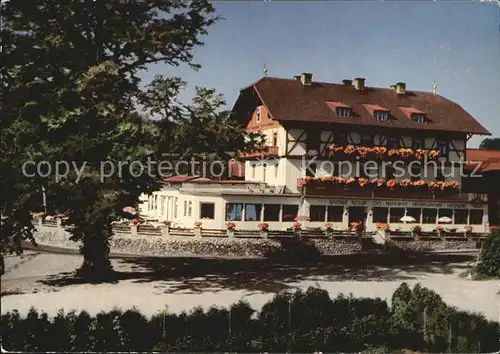 Bernried Starnberger See Hotelpension zum Altwirt  Kat. Bernried