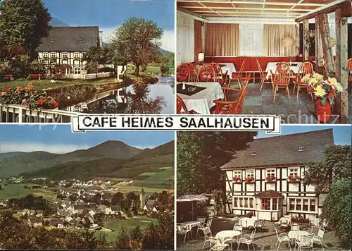 Saalhausen Sauerland Cafe Heimes  Kat. Lennestadt