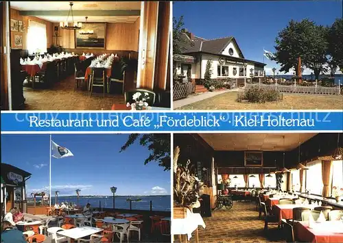 Holtenau Kiel Restaurant Foerdeblick  Kat. Kiel