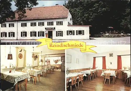 Bad Heilbrunn Gaststaette Reindlschmiede  Kat. Bad Heilbrunn