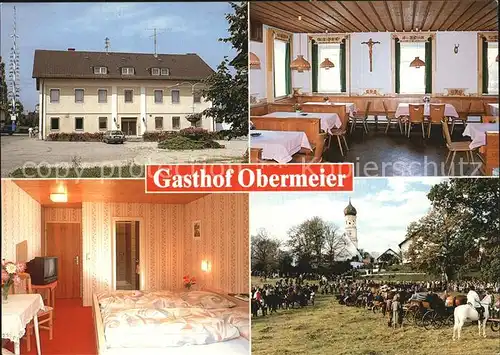 Leonhardsbuch Gasthof Obermeier  Kat. Allershausen
