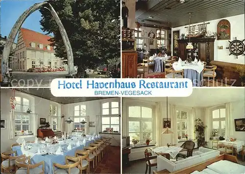 Vegesack Hotel Havenhaus  Kat. Bremen
