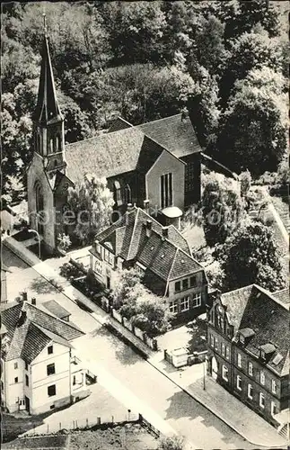 Stadthagen Kath Kirche St Josef Fliegeraufnahme Kat. Stadthagen