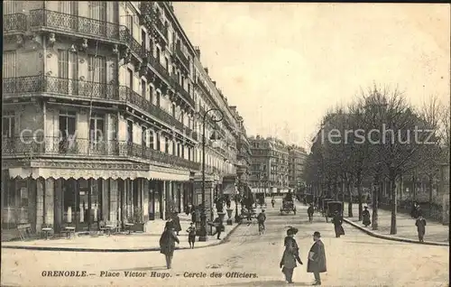 Grenoble Place Victor Hugo Cercle des Officiers Kat. Grenoble