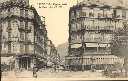 Grenoble Art nouveau et le Cercle des Officiers Kat. Grenoble