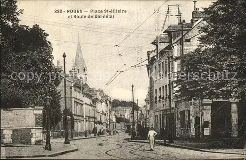 Rouen Place St Hilaire Route de Darnetal Kat. Rouen