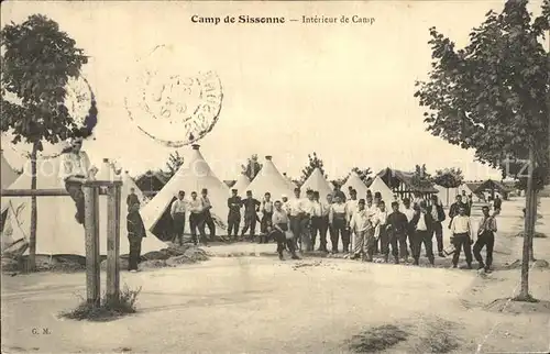 Camp de Sissonne Interieur de Camp