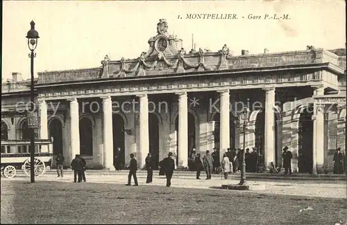 Montpellier Herault Bahnhof Kat. Montpellier